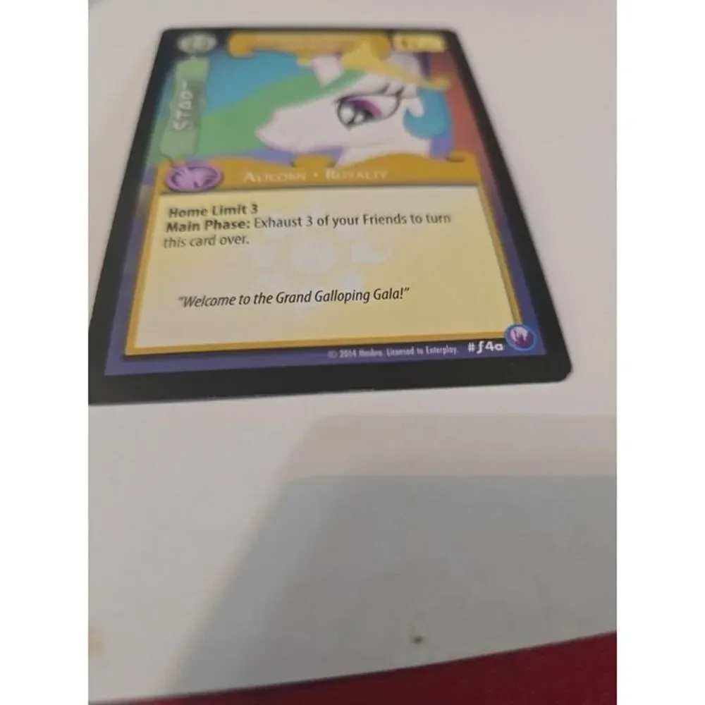 Princess Celestia, Hoof Shaker #f4 Foil - Canterlot Nights, My Little Pony CCG